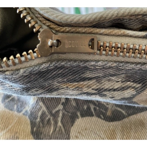 VINTAGE Camo Jacket Mens 2XL Advantage Lined Scovill 1970s U.S Military Hunting - Picture 8 of 9